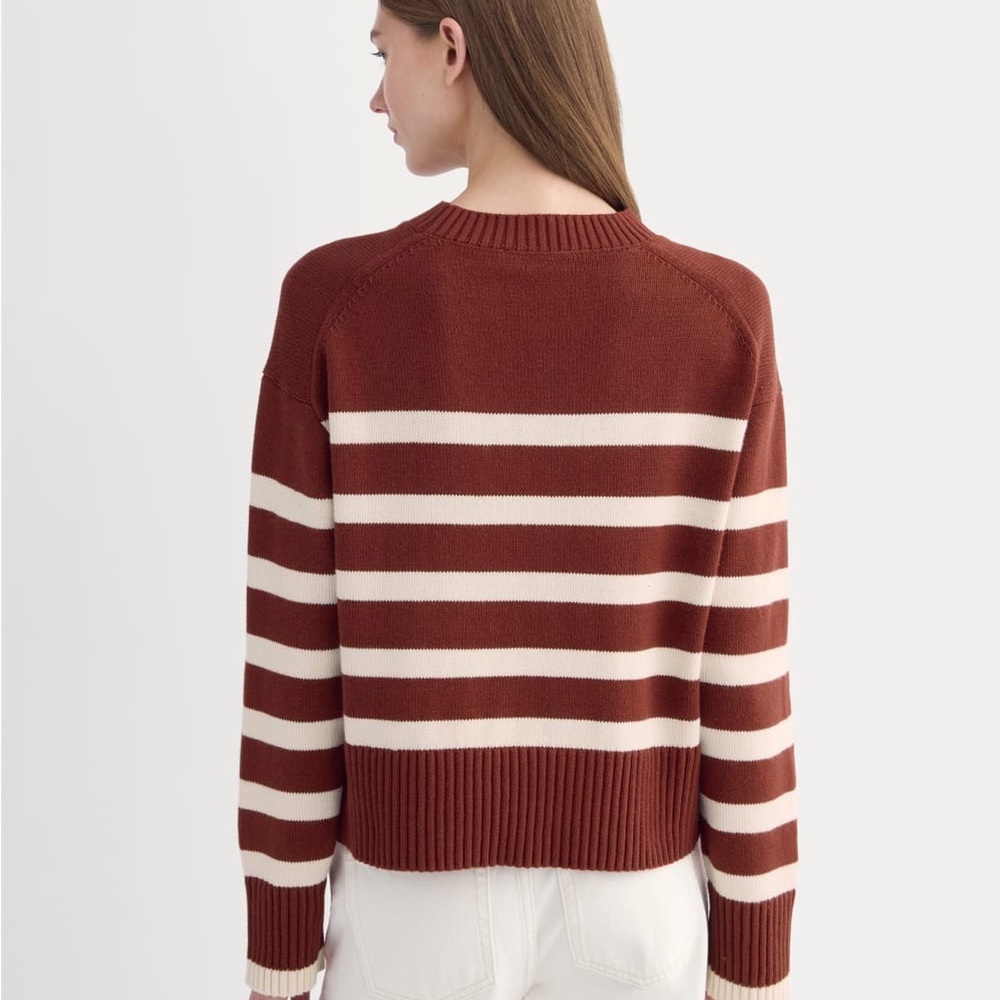 Everlane THE BOXY SWEATER IN EVERYDAY COTTON - Picture 3 of 8